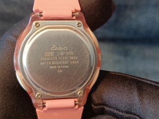 Orologio Casio digitale donna rosa LW-200-4BVEF