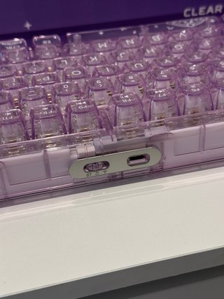 Teclado Mecánico YUNZII X98 Transparente