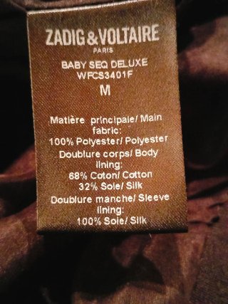 Cazadora Zadig & Voltaire de Lentejuelas