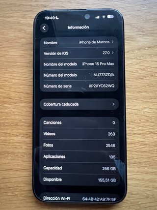 iPhone 15 Pro Max Negro