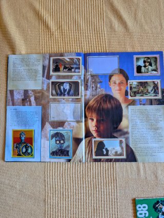 Álbum de Cromos Star Wars Episodio I