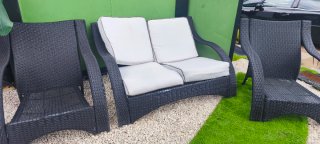 Conjunto de Muebles de Jardín en Ratán