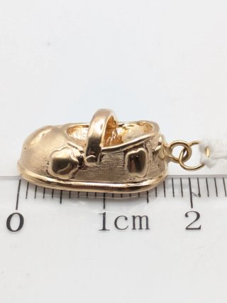Colgante Oro 18k Zapato Bebé