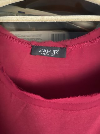 Vestito Zahir rosso