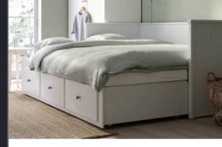 Cama extensible con 2 colchones sin usar, 1 año