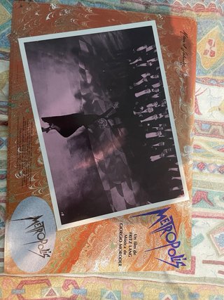 Fotocromos Metrópolis Fritz Lang Giorgio Moroder