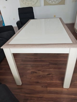 Mesa extensible madera