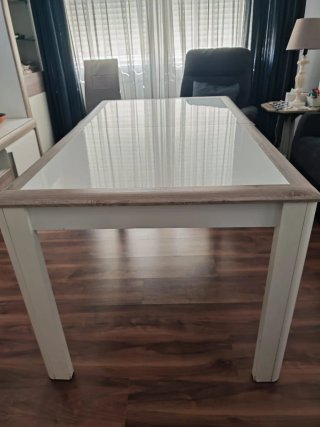 Mesa extensible madera