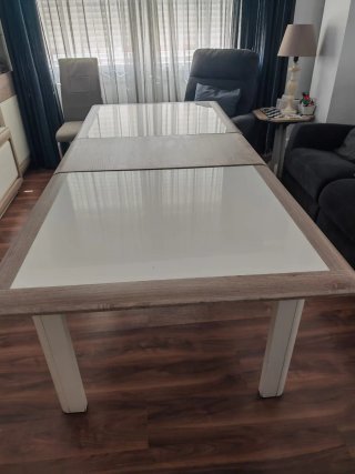 Mesa extensible madera