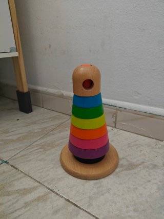Pirámide Anillos IKEA UPPSTÅ Multicolor