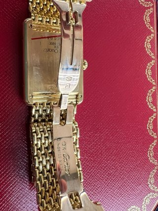 Cartier Tank Louis 18k Vintage Reloj Oro