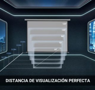Pantalla de Proyector Eléctrica