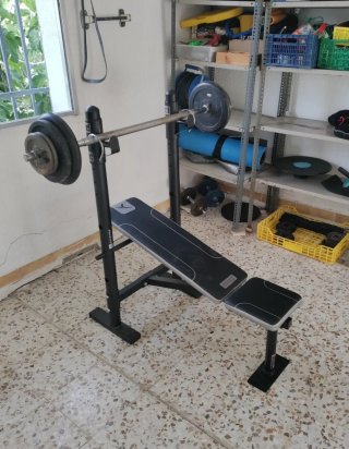 Banco de Pesas Decathlon