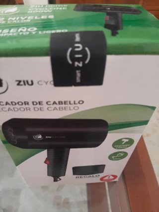Secador de Cabello Ziu Cyclone Negro