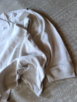 Jersey Adidas cuello alto beige vintage