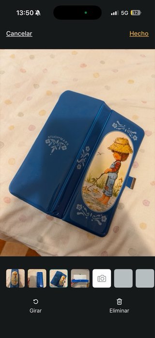 Estuche Vintage Años 80