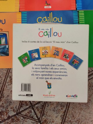 Libros infantiles de Caillou