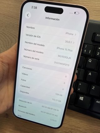 iPhone 15 Plus Rosa