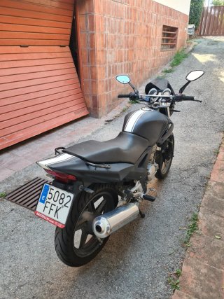 Honda CBF 250 personalizada al estilo custom
