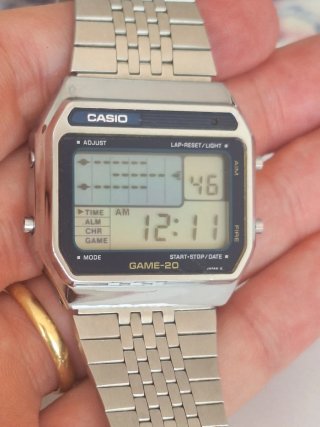 Reloj Casio Game-20 Vintage