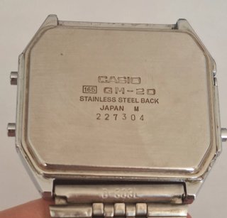 Reloj Casio Game-20 Vintage