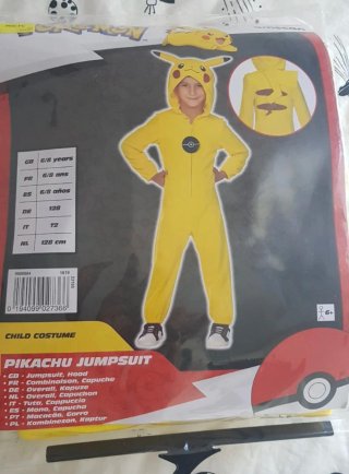 Disfraz de Pikachu