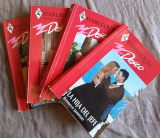 Lote 4 Novelas Harlequin Deseo