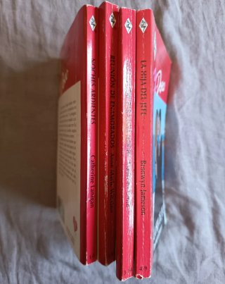 Lote 4 Novelas Harlequin Deseo