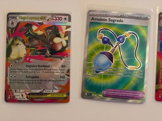 Pack 8 Cartas Pokémon Fuegos Fantasmales