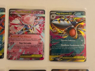 Pack 8 Cartas Pokémon Fuegos Fantasmales