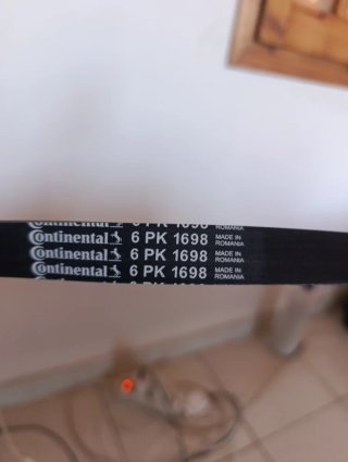 Correa trapecial poli V CONTITECH 6PK1698