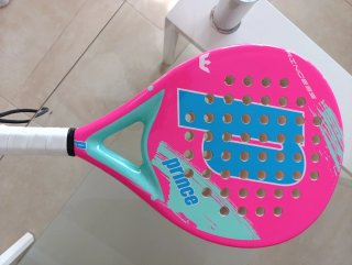 Pala de Pádel Prince para Niña con Funda Adidas