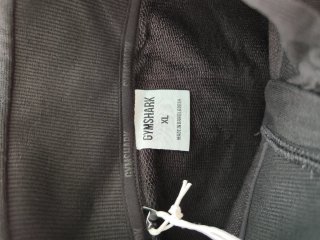 Sudadera Gymshark Restday 1/4 Zip Negra