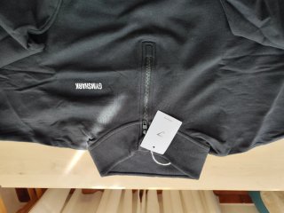 Sudadera Gymshark Restday 1/4 Zip Negra