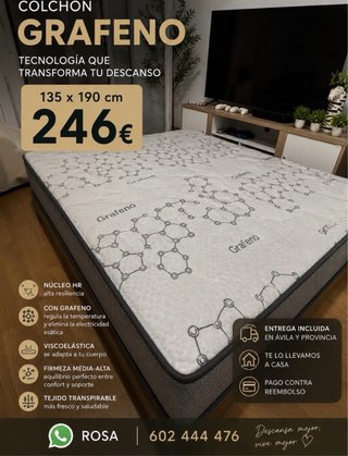 ESPECTACULAR COLCHON DE 27 CM ENVIO GRATIS!!!