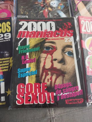 Revistas 2000 Maniacos 15€ cada una