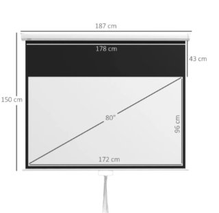 Pantalla de Proyector Portátil