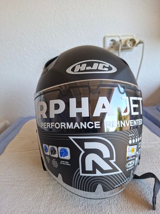 Casco Jet HJC RPHA Jet Negro Mate XXL
