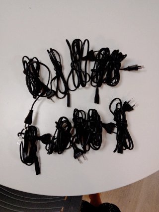 Pack 10 Cables Tipo 8 Reacondicionados