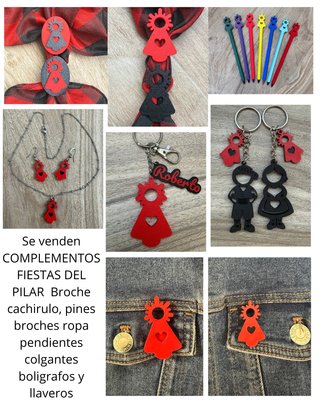 Complementos Fiestas del Pilar Personalizados