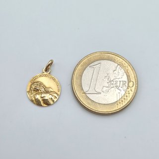 Colgante de Oro 18K Cristo El Pardo, 0,92gr, 1,5cm