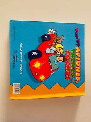 Pop up aviones trenes y coches