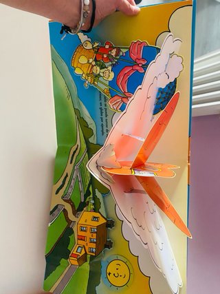 Pop up aviones trenes y coches
