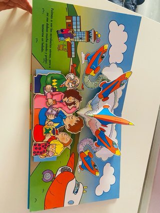 Pop up aviones trenes y coches