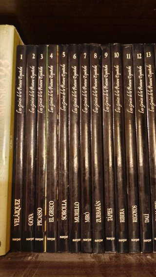 Colección completa.Los genios de pintura española