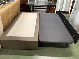 Cama nido con cajón y tapizado
