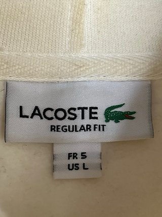 Sudadera Lacoste Beige