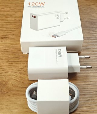 120W Cargador compatible Xiaomi POCO Rapido Cable