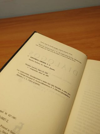 Platón Diálogos II Biblioteca Clásica Gredos