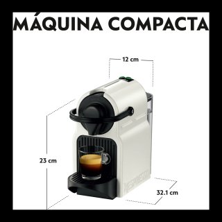 Cafetera Nespresso Compacta Blanca